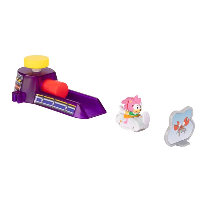 Sonic The Hedgehog Go Go Racers Mini Launcher - Amy