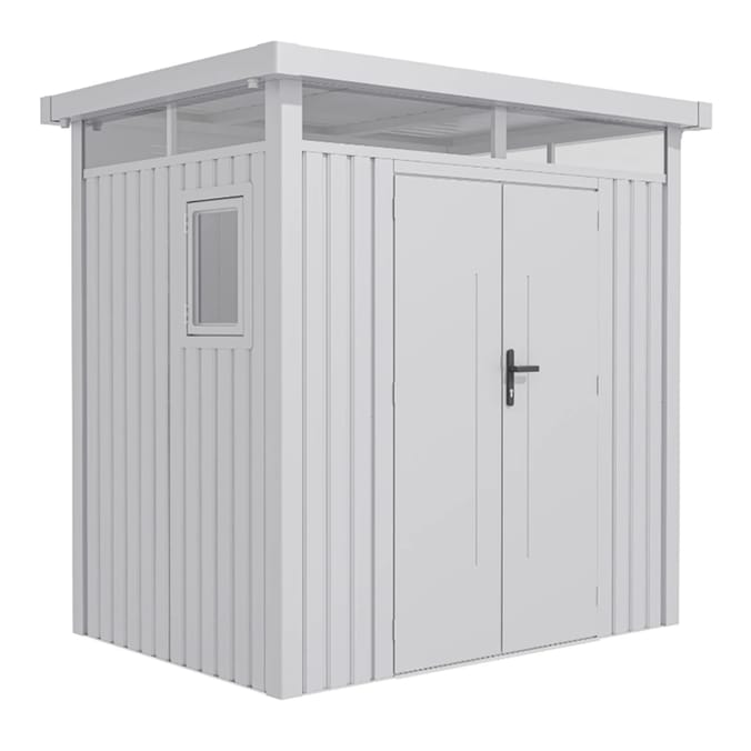 StoreMore Lotus Titan Pent Metal Shed 8x5ft