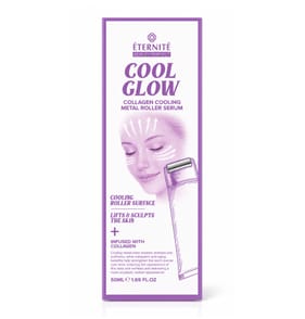 Eternite Cool Glow Collagen Cooling Metal Roller Serum 50ml