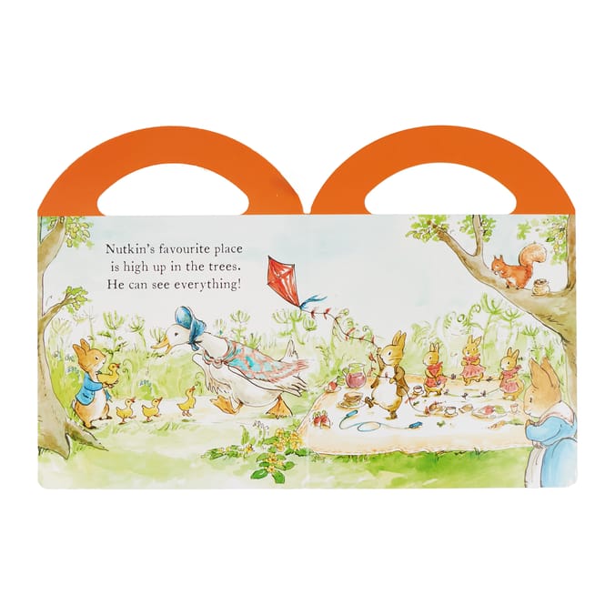 Peter Rabbit Carry Along Board Book - Squirrel Nutkin 