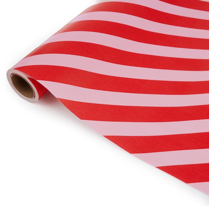 Festive Feeling 12Metre Wrapping Paper - Candy Cane