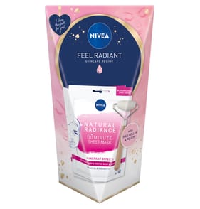 Nivea Feel Radiant Skincare Regime Gift Set