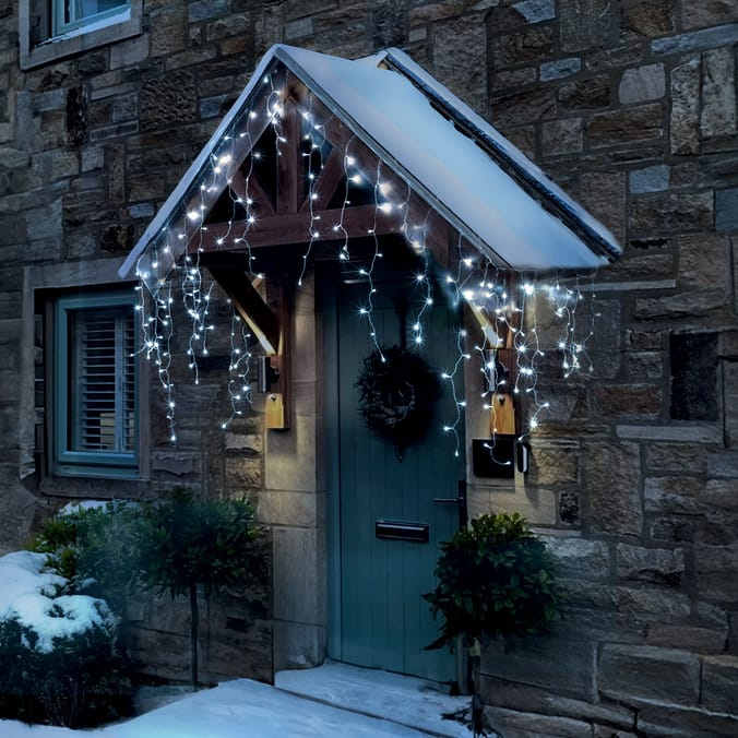 Prestige Mains Operated 240 LED Gutter Icicle Lights