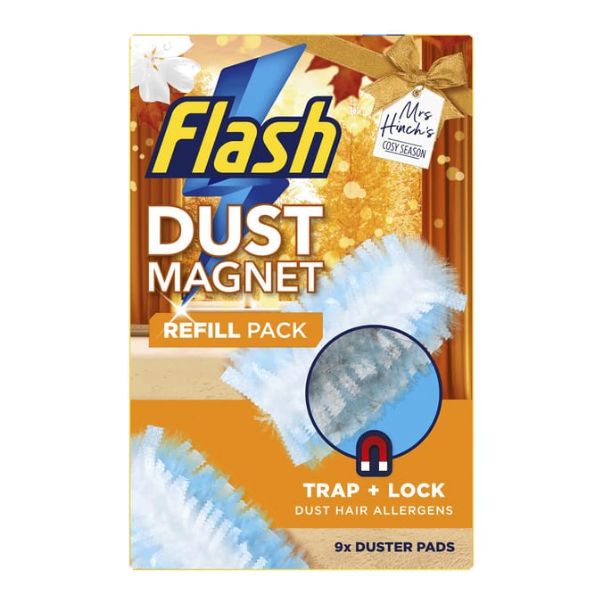 Flash Mrs Hinch Cosy Scented Duster Refills 9s - Cosy Season