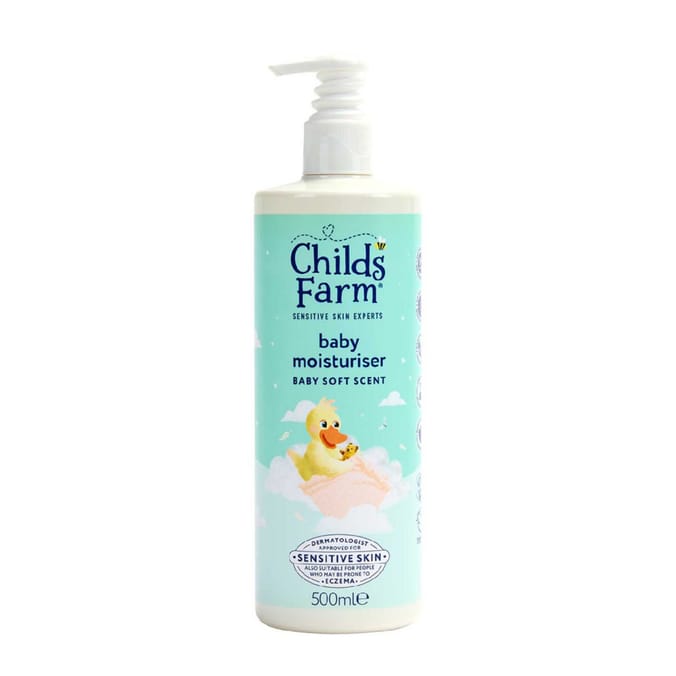 Childs Farm Baby Moisturiser Baby Soft Scent 500ml