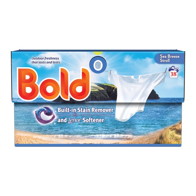 Bold Pods Washing Liquid Capsules 38 Washes - Sea Breeze Stroll