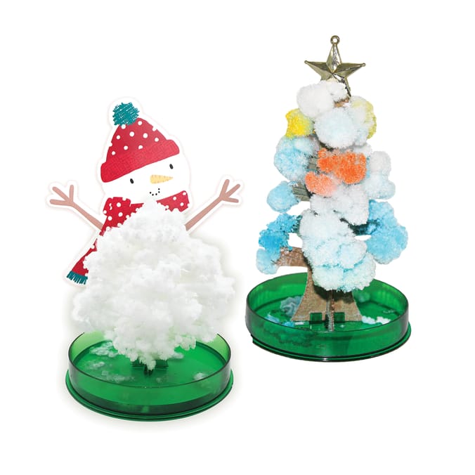 Sleigh Bells Grow Your Own Magic Tree/Snowman x2