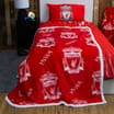 Liverpool FC YNWA Sherpa Fleece Blanket