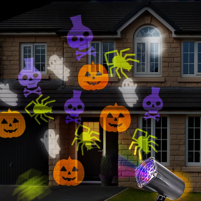 Hallow Scream Moving LED Light Show Projector