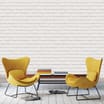 K2 Living Wallcovering Brick - White