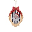 The Lifestyle Edit Timeless Christmas Hanging Plaque Decoration Assorted