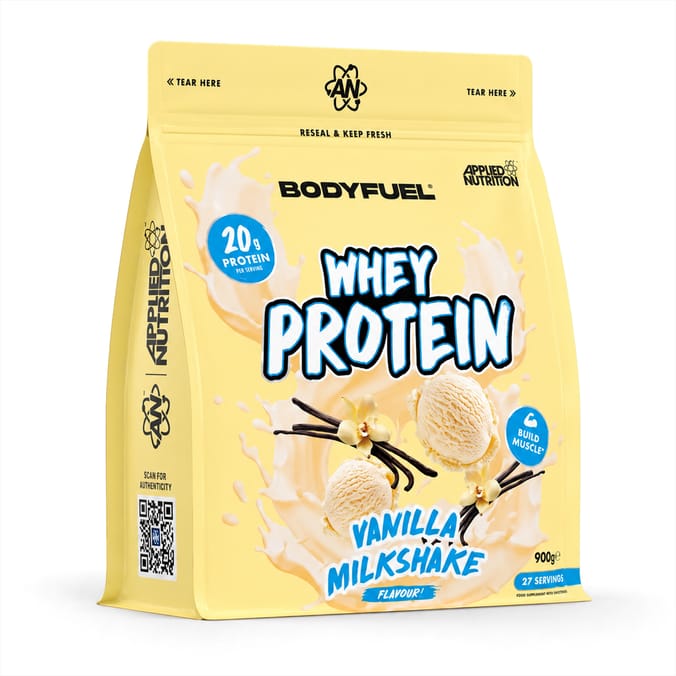 BodyFuel Whey Protein 900g - Vanilla Milkshake