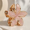 Metal Flower Claw Clip
