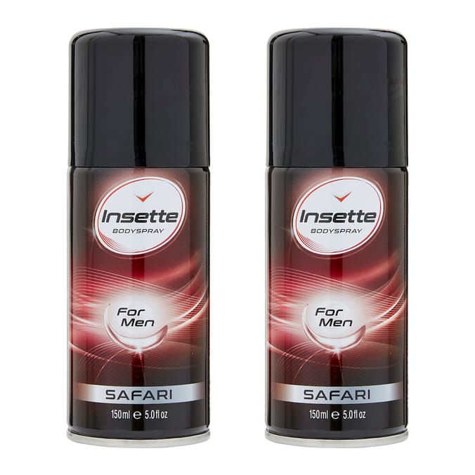 Insette Bodyspray for Men 150ml - Safari x2