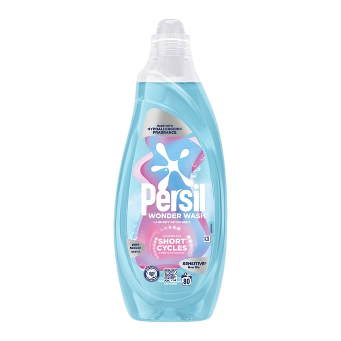 Persil Wonder Wash Non Bio Liquid Detergent 80 Washes - Sensitive