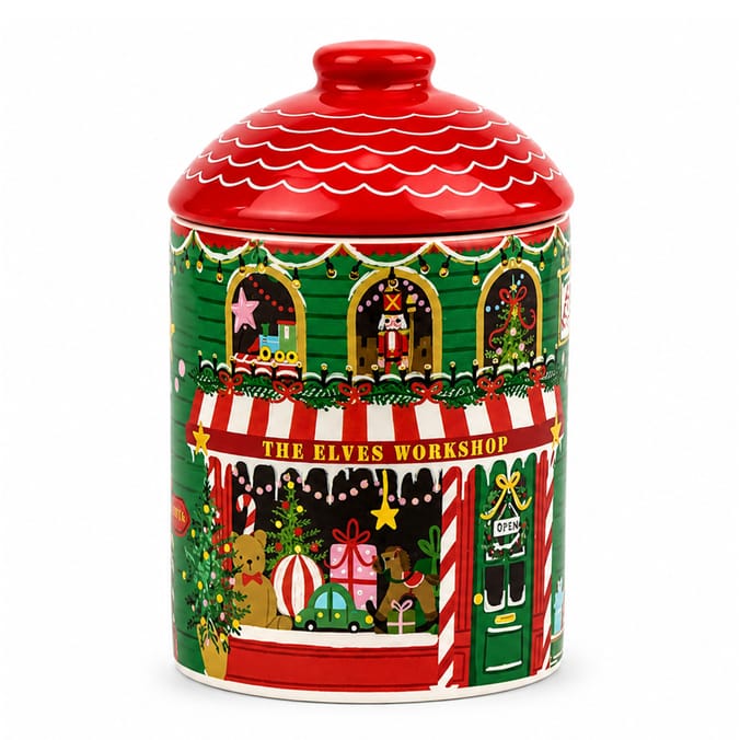 Christmas Ceramic Scented Candle 220g - The Elves Workshop  