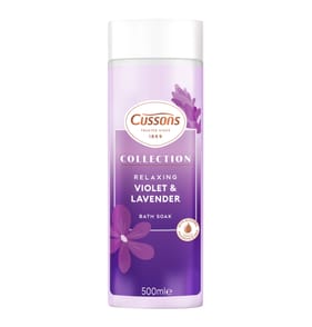Cussons Collection Relaxing Violet & Lavender Bath Soak 500ml