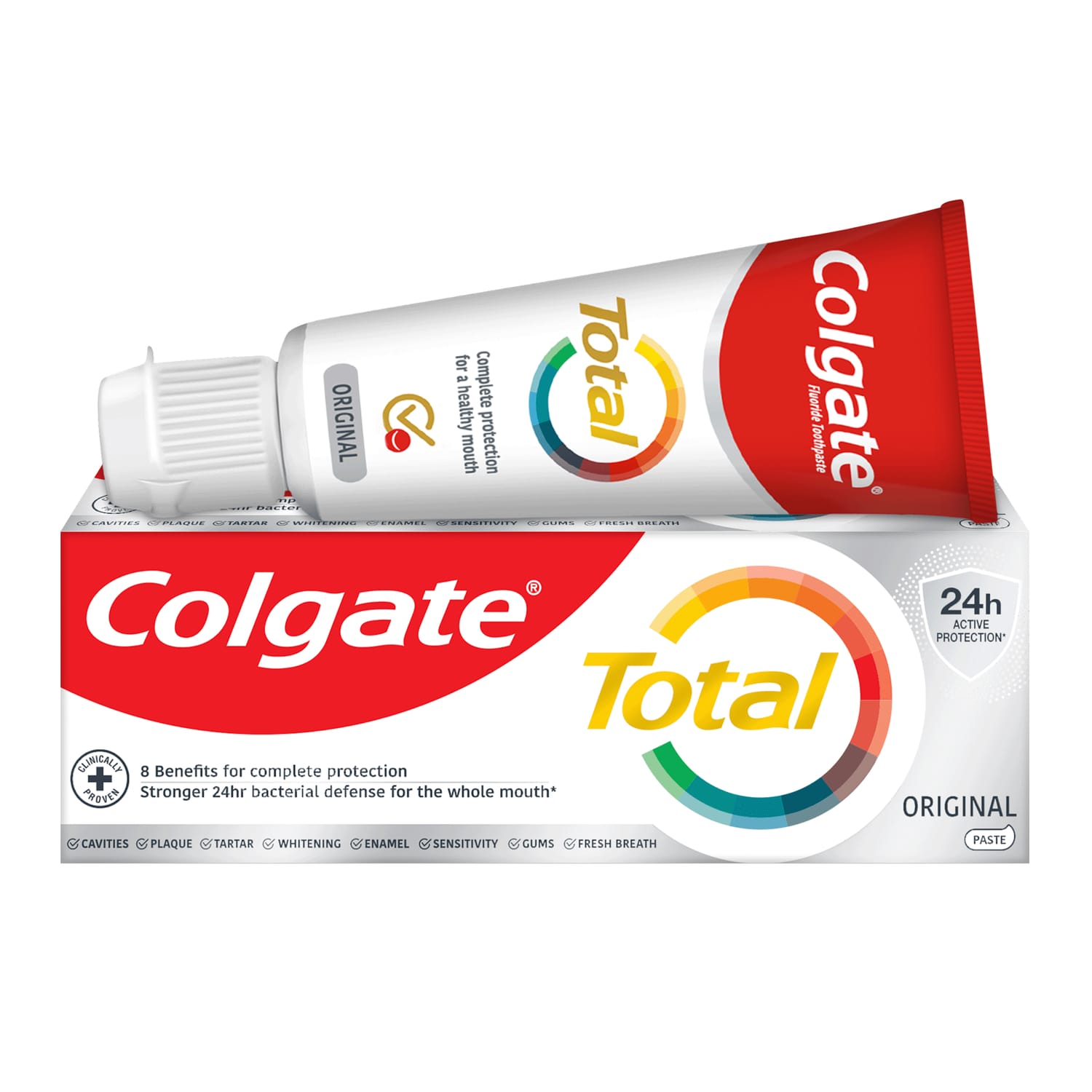 Colgate Toothpaste In House Colgate Total Original Toothpaste 20ml - Travel Size | Home Bargains