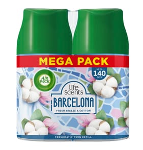 Air Wick Barcelona Freshmatic Autospray Twin Refill 2 Pack