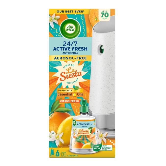 Air Wick La Siesta 24/7 Active Fresh Kit 228ml