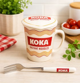 Koka Noodles Cup & Fork Gift Set