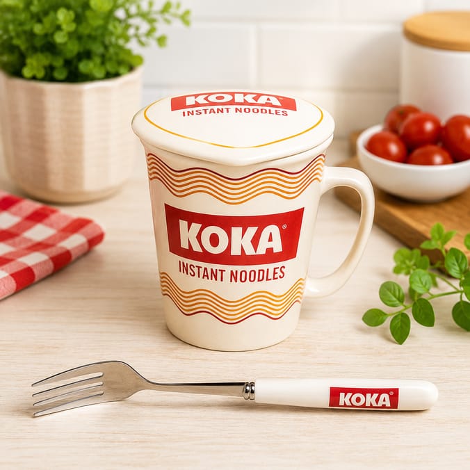 Koka Noodles Cup & Fork Gift Set