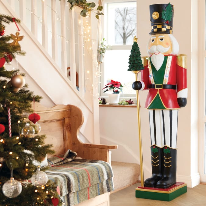 Festive Feeling Light-Up Giant Nutcracker 1.6m