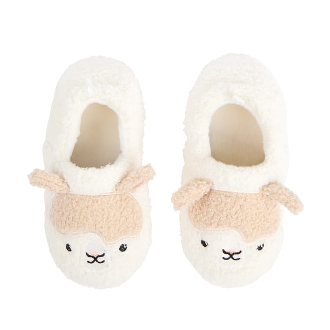 Hinch Farm Kids Alpaca Slippers