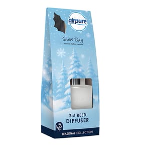 Airpure Reed & Bead Diffuser 2-in-1 30ml - Snow Day