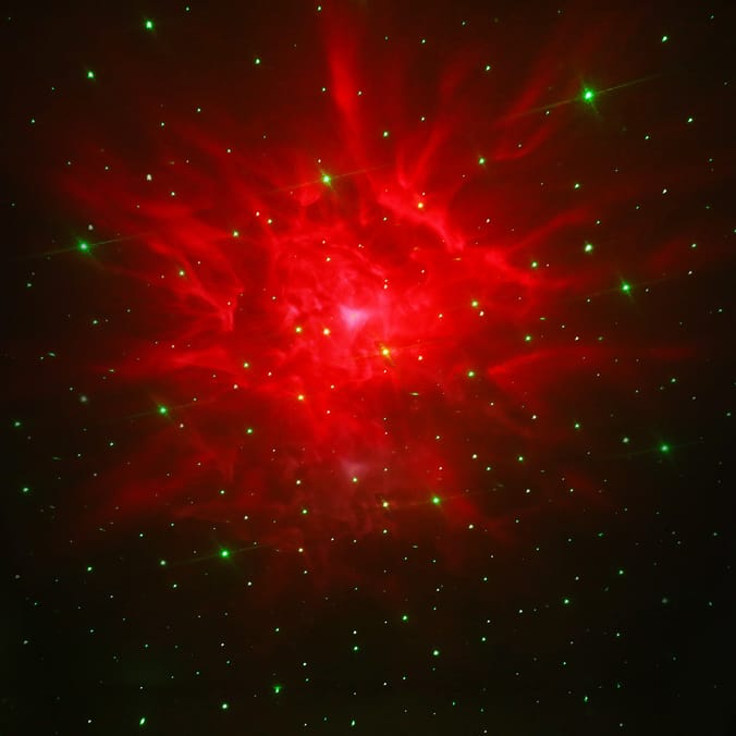 Equatech Rechargeable Galaxy Projector Astronaut Night Light