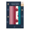 Festive Feeling Tissue Paper 12 Pack - Burgundy Festive