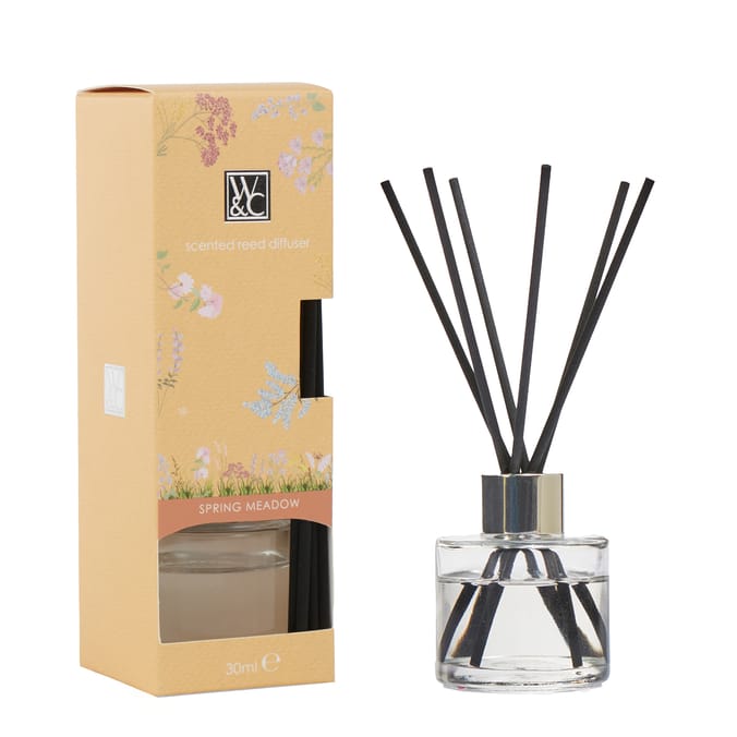 Wickford & Co Scented Reed Diffuser 30ml - Spring Meadow