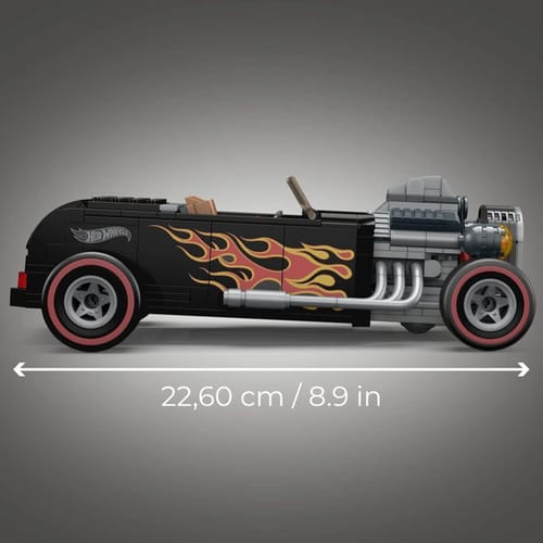Mega Hot Wheels Street Rodder Racecar Building Set w 507