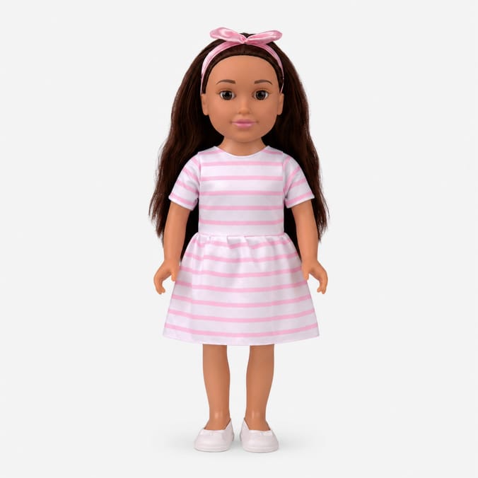 Let's Play Fashion Doll 18" - Brunette