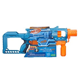 Nerf Elite 2.0 Contender Blaster and 6 Nerf Elite Darts