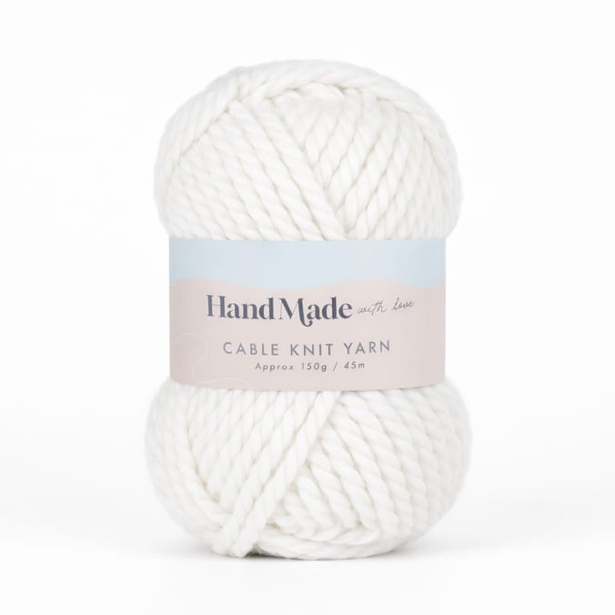 Hand Made With Love Cable Knit Yarn 150g