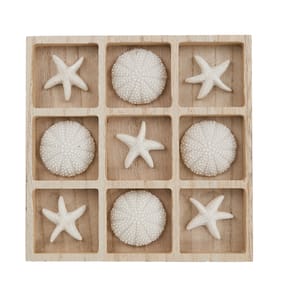 Coastal Noughts & Crosses Decoration 
