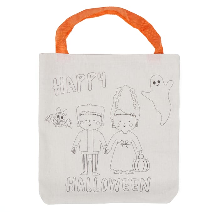 Hallow Scream Colour Your Own Treat Bag