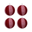 Festive Feeling 15cm Foam Baubles 4 Pack