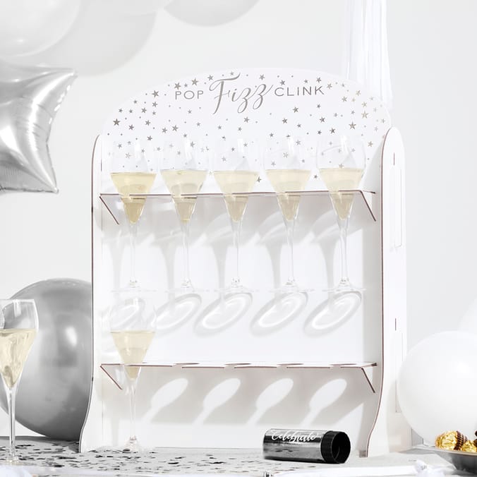 Let's Party Prosecco Wall