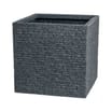 Strata Slate Square Planter 32cm - Ash