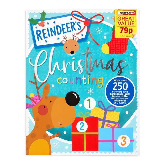My Christmas Book Activity - Reindeer's Christmas Counting      