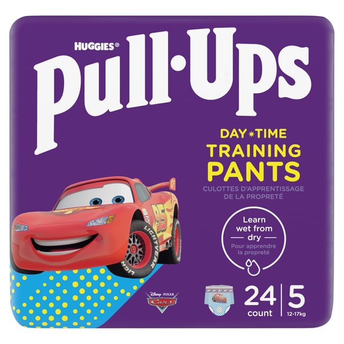 Huggies Pull-Ups Day Time Nappy Pants 24's Boy Size 5