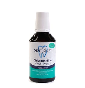 Dent X Pert Chlorhexidine Mouthwash Peppermint Alcohol Free 300ml