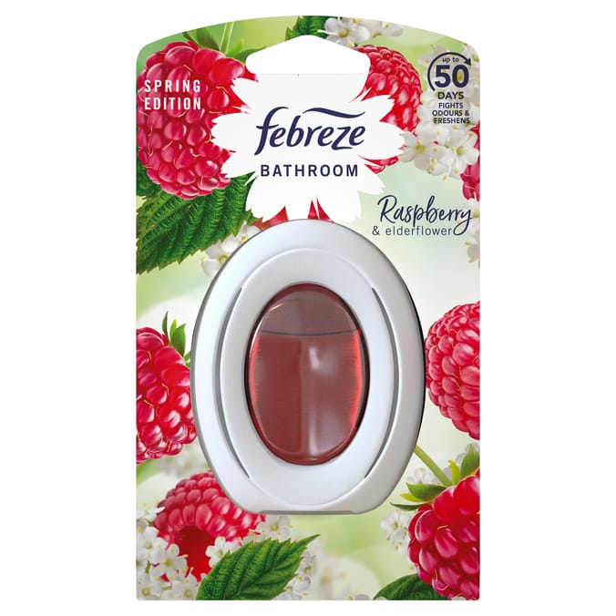 Febreze Bathroom Air Freshener Raspberry & Elderflower