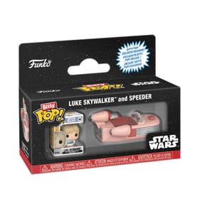 Funko Bitty Pop! Rides Star Wars Mini Vinyl Figure Set - Luke Skywalker & Speeder