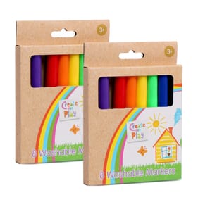 Create And Play 8 Washable Markers x2