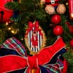The Lifestyle Edit Timeless Christmas Hanging Plaque Decoration Assorted