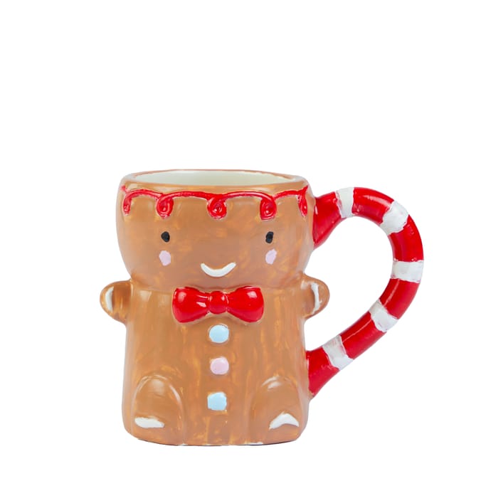 Sleigh Bells Paint Your Own Gingerbread Mug