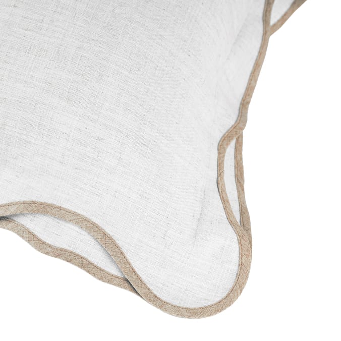 Hinch Home Scalloped Cushion 